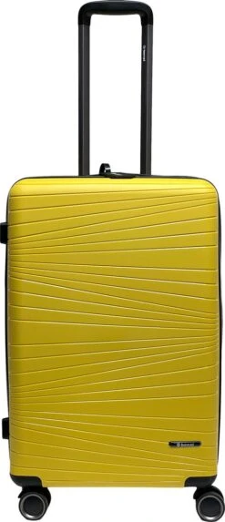 Benzi Barco Middelgrote Koffer - 65 Cm - 65 Liter - Geel 11 Benzi Barco Middelgrote Koffer - 65 Cm - 65 Liter - Geel -Reis Opberg Artikelen 517x1200