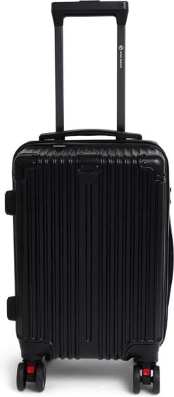 Norländer Lux Traveler Reiskoffer - Handbagage Koffer - 53 X 33 X 21 Cm - Zwart -Reis Opberg Artikelen 528x1200