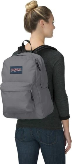 JanSport SUPERBREAK ONE Rugzak, 26 Liter - Graphite Grey -Reis Opberg Artikelen 530x1200 3