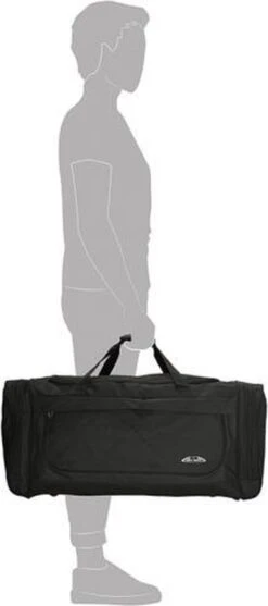 Enrico Benetti Orlando 35302 L Reistas / Sporttas 76 Liter - Zwart -Reis Opberg Artikelen 532x1200 5