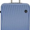 SB Travelbags Bagage Koffer 65cm 4 Wielen Trolley - Blauw -Reis Opberg Artikelen 536x1200 4