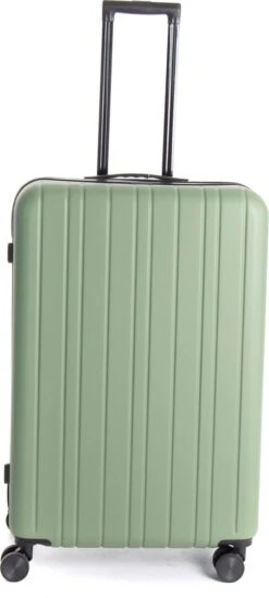 AttitudeZ Azur Reiskoffer Large Olijfgroen 76cm - TSA-slot