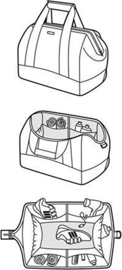 Reisenthel Allrounder L Reistas Sporttas - Maat L - 30L - Zwart -Reis Opberg Artikelen 541x1200 5