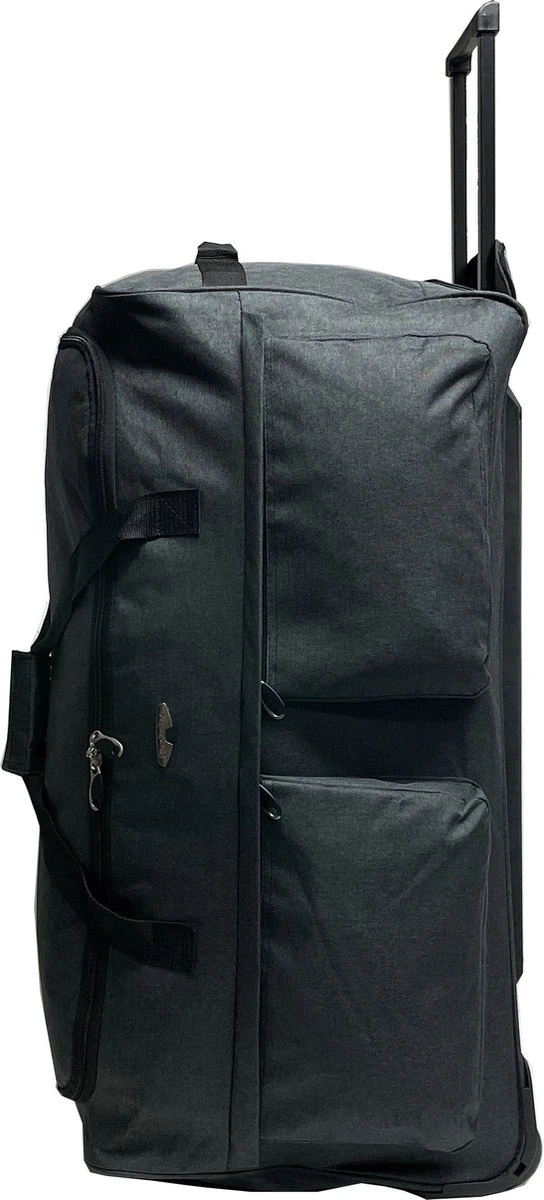 Castillo Oxford L - Grote Wieltas - 76 Cm - Donkergrijs 4 Castillo Oxford L - Grote Wieltas - 76 Cm - Donkergrijs - Afbeelding 2