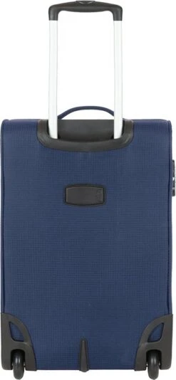 Travelbags Handbagage Zachte Koffer / Trolley / Reiskoffer - The Base - 55 Cm - Blauw -Reis Opberg Artikelen 555x1200 2
