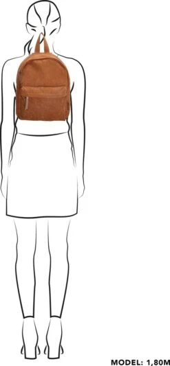 Beagles Navarra Rugzak - Cognac -Reis Opberg Artikelen 556x1200 6