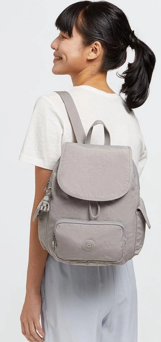 Kipling CITY PACK S Rugzak, 13 Liter - Grey Gris 10 Kipling CITY PACK S Rugzak, 13 Liter - Grey Gris - Afbeelding 8