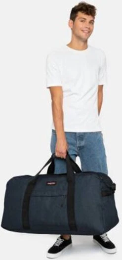 Eastpak TERMINAL + Reistas, 96 Liter - Triple Denim -Reis Opberg Artikelen 564x1200 2