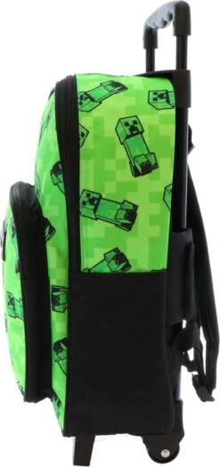 Minecraft Jongens Trolley 29x15x38 Groen -Reis Opberg Artikelen 566x1200 1