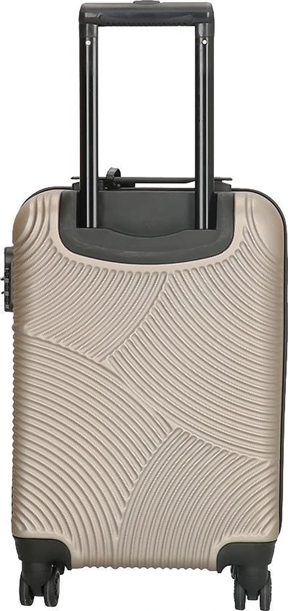 Enrico Benetti Louisville Kofferset Tweedelig - 39040-02 - Champagne 6 Enrico Benetti Louisville Kofferset Tweedelig - 39040-02 - Champagne - Afbeelding 4