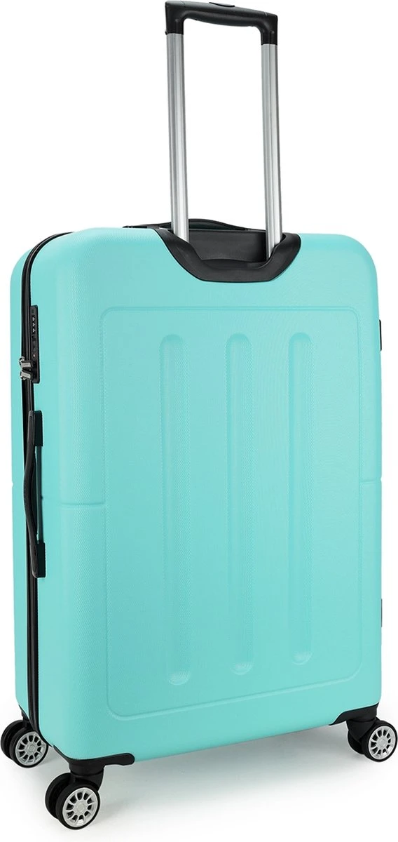 Decent Neon-Fix 2.0 Grote Koffer 76 Cm - 96 Liter - Mint Groen 6 Decent Neon-Fix 2.0 Grote Koffer 76 Cm - 96 Liter - Mint Groen - Afbeelding 4