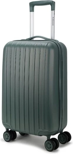 Decent Handbagage Koffer / Trolley / Reiskoffer - 55 Cm - 38 Liter - ABS - Tranporto - Groen 26 Decent Handbagage Koffer / Trolley / Reiskoffer - 55 Cm - 38 Liter - ABS - Tranporto - Groen -Reis Opberg Artikelen 571x1200 2