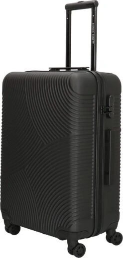 Enrico Benetti Koffer / Trolley / Reiskoffer - 65 X 41 X 25 Cm - 66 Liter - ABS - Maat M - Louisville - Zwart -Reis Opberg Artikelen 571x1200 8