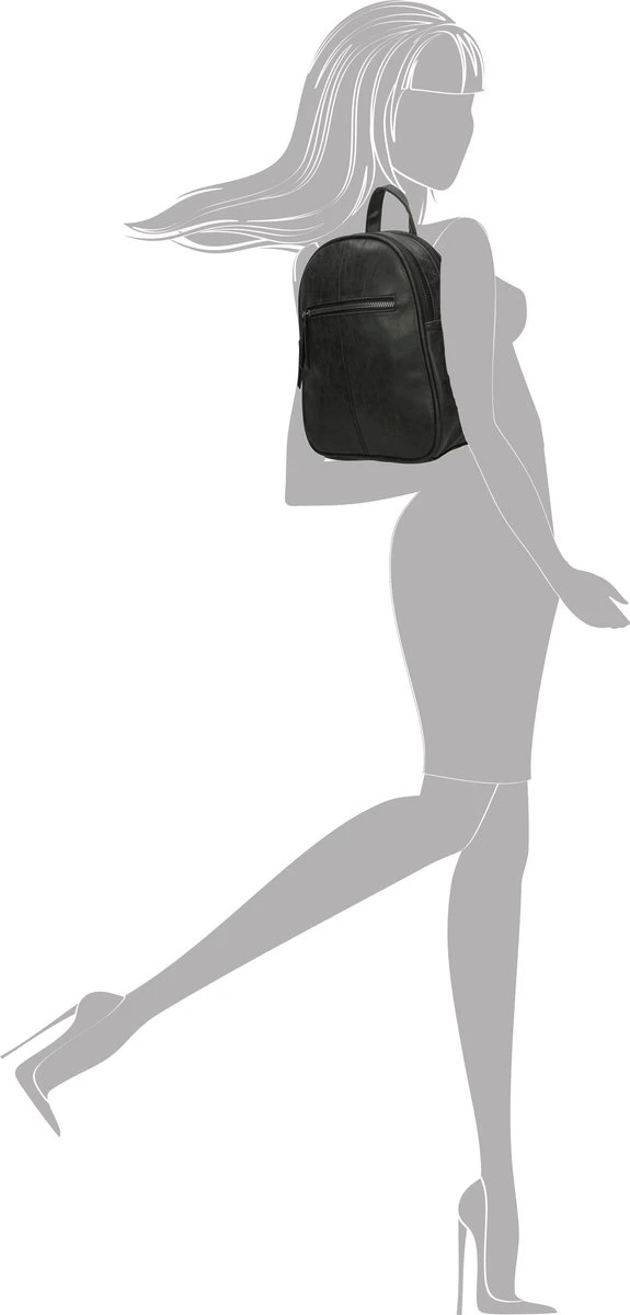 Enrico Benetti Zoë 66911 Rugzak - Zwart 5 Enrico Benetti Zoë 66911 Rugzak - Zwart - Afbeelding 3