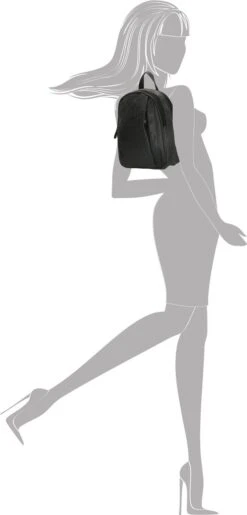 Enrico Benetti Toulouse Rugzak - 66169 - Zwart -Reis Opberg Artikelen 575x1200 14