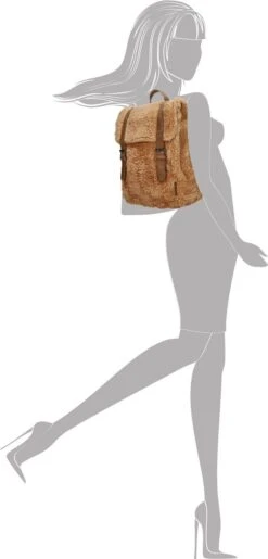 Enrico Benetti Teddy Rugzak 66654 - Camel -Reis Opberg Artikelen 575x1200 15