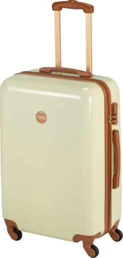 Princess Traveller Trendy Dots - Reiskoffer - Crème - M - 66cm 13 Princess Traveller Trendy Dots - Reiskoffer - Crème - M - 66cm -Reis Opberg Artikelen 576x1200 9