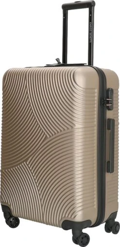 Enrico Benetti Harde Koffer LouisvilleHoogte 65 Cm - Champagne -Reis Opberg Artikelen 583x1200