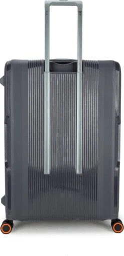 Decent Koffer / Trolley / Reiskoffer - 77 X 54.5 X 31.5 Cm - 116 Liter - Polypropyleen - Maat XL - On-Tour - Grijs -Reis Opberg Artikelen 583x1200 8