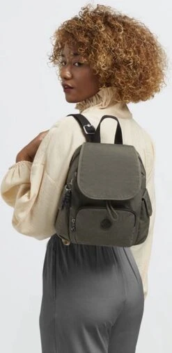 Kipling CITY PACK MINI Rugzak, 9 Liter - Green Moss -Reis Opberg Artikelen 584x1200 6