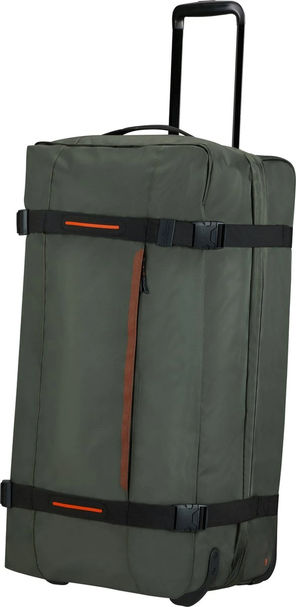 American Tourister Reistas Met Wielen - Urban Track Duffle/Wh L (Groot) Dark Khaki 3 American Tourister Reistas Met Wielen - Urban Track Duffle/Wh L (Groot) Dark Khaki