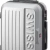 Swiss - Lausanne - Handbagage Koffer - 4 Wielen - TSA-Cijferslot - Zilver -Reis Opberg Artikelen 586x1200 4