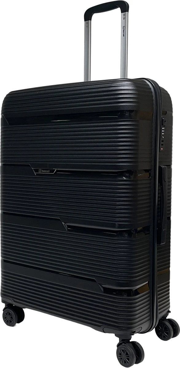 Benzi Izeda Grote Koffer - 75 Cm - 95 Liter - Zwart