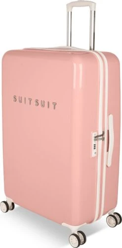 SUITSUIT - Fabulous Fifties - Papaya Peach - Reiskoffer (76 Cm) -Reis Opberg Artikelen 593x1200 2