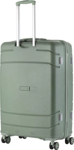TravelZ Big Bars Reiskoffer 78 Cm Met Dubbele Wielen - Trolley Koffer Met TSA-slot - Olijf -Reis Opberg Artikelen 595x1200 2