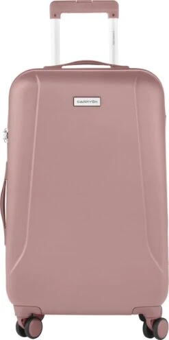 CarryOn Skyhopper Reiskoffer - 68.5cm TSA Trolley Met Expander En OKOBAN - Roze -Reis Opberg Artikelen 597x1200 4