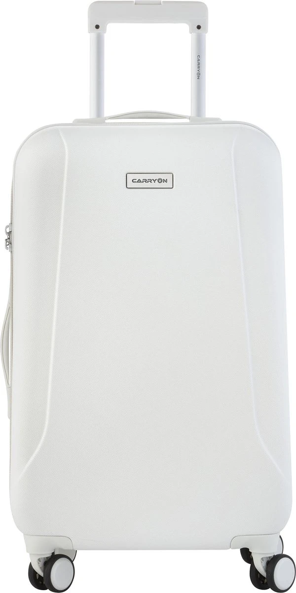 CarryOn Skyhopper Reiskoffer - 68.5cm TSA Trolley Met OKOBAN - Wit 3 CarryOn Skyhopper Reiskoffer - 68.5cm TSA Trolley Met OKOBAN - Wit