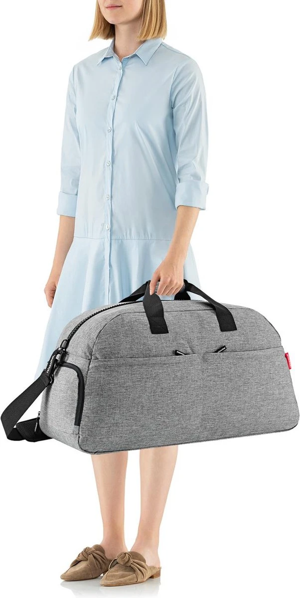 Reisenthel Overnighter Plus Reistas - 50L - Twist Silver Grijs 6 Reisenthel Overnighter Plus Reistas - 50L - Twist Silver Grijs - Afbeelding 4