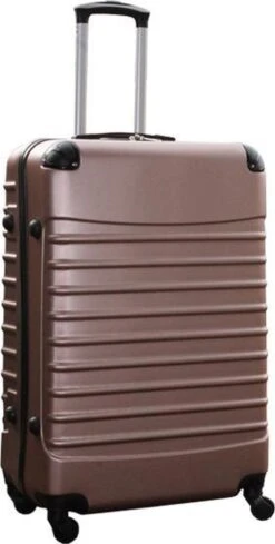 Travelerz Kofferset 2 Delige ABS Groot - Met Cijferslot - 95 Liter - Rose Goud - Zilver 10 Travelerz Kofferset 2 Delige ABS Groot - Met Cijferslot - 95 Liter - Rose Goud - Zilver -Reis Opberg Artikelen 606x1200 11