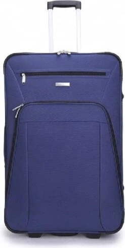 Decent Basic-Line Large Trolley 73 Cm - Donkerblauw -Reis Opberg Artikelen 606x1200 6