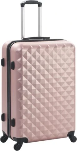 VidaXL 3-delige Harde Kofferset ABS Roségoud -Reis Opberg Artikelen 611x1200 5