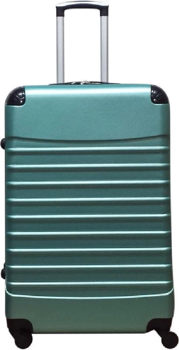 Castillo Quadrant 2 Delige ABS Kofferset (XL + S) - Lichtgroen 9 Castillo Quadrant 2 Delige ABS Kofferset (XL + S) - Lichtgroen - Afbeelding 7