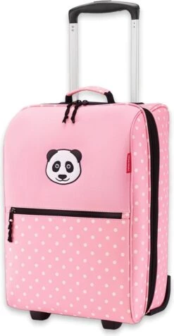 Reisenthel Trolley XS Kids Reiskoffer Kind - 12L - Panda Dots Pink Roze -Reis Opberg Artikelen 622x1200