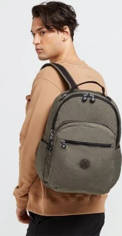 Kipling SEOUL Rugzak, 27 Liter, 15 Inch Laptopvak - Green Moss -Reis Opberg Artikelen 623x1200 12