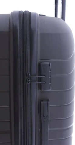 Gladiator Kick-Off Grote Koffer Expandable -76 Cm - 99/125 Liter - Eco Friendly Recyclebaar PP - Donkergrijs -Reis Opberg Artikelen 623x1200 8