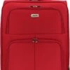 SB Travelbags Bagage Stoffen Koffer 75cm 4 Wielen Trolley - Rood