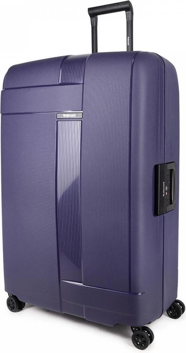 Decent Transit Large Koffer - 82 Cm - Donkerblauw 3 Decent Transit Large Koffer - 82 Cm - Donkerblauw