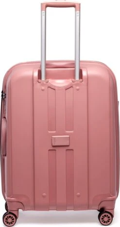 ©TROLLEYZ - Paris No.5 - Reiskoffer - 69cm Met TSA Slot - Dubbele Wielen - 360° Spinners - 100% Polypropyleen - Reiskoffer In Rose Blush -Reis Opberg Artikelen 633x1200 7