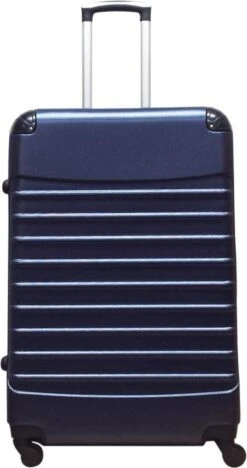 Castillo Quadrant 2 Delige ABS Kofferset (XL + S) - Donkerblauw -Reis Opberg Artikelen 634x1200 7