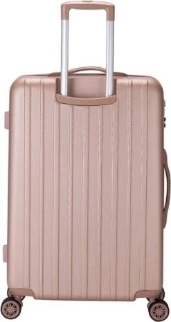 Decent Tranporto-One Reiskoffer 66 Cm - Zalmroze -Reis Opberg Artikelen 637x1200 1