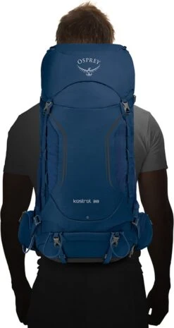 Osprey Backpack / Rugtas / Wandel Rugzak - Kestrel - Blauw -Reis Opberg Artikelen 637x1200 10
