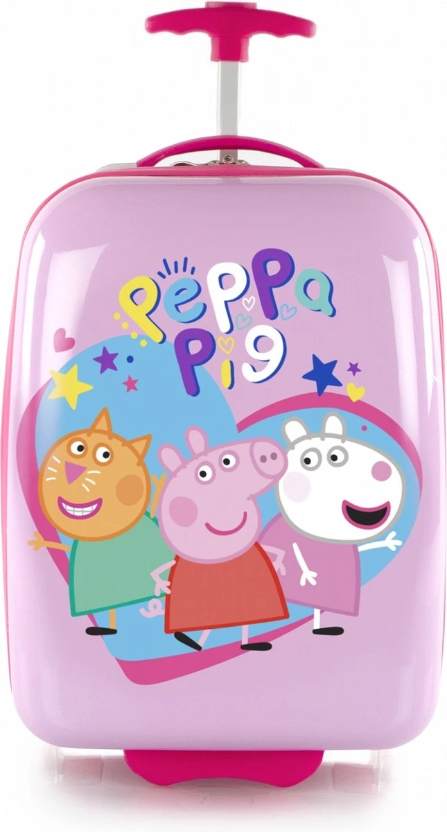 Peppa Pig Meisjes Kinderkoffers Roze 3 Peppa Pig Meisjes Kinderkoffers Roze