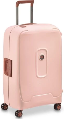 Delsey Moncey 4 Wheel Trolley 69 Pink -Reis Opberg Artikelen 645x1200 4