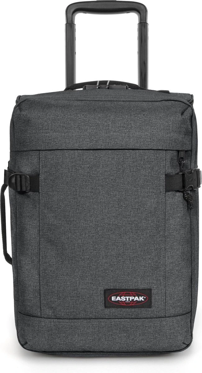 Eastpak TRANVERZ XXS Reiskoffer, Handbagage (45 X 32 X 20 Cm) - Black Denim 3 Eastpak TRANVERZ XXS Reiskoffer, Handbagage (45 X 32 X 20 Cm) - Black Denim