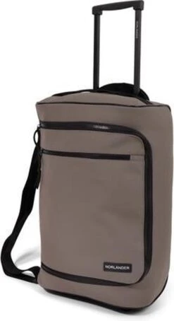 Norlander Lyon Trolleytas - Dull PU - 21 Liter - Taupe