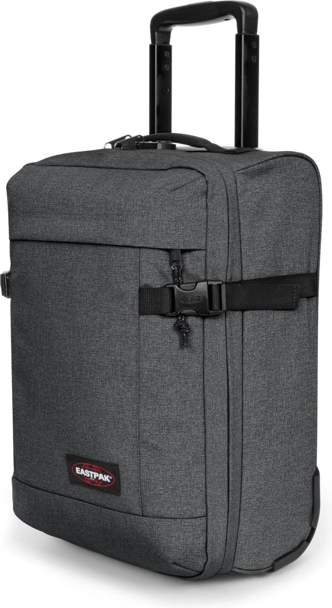 Eastpak TRANVERZ XXS Reiskoffer, Handbagage (45 X 32 X 20 Cm) - Black Denim 4 Eastpak TRANVERZ XXS Reiskoffer, Handbagage (45 X 32 X 20 Cm) - Black Denim - Afbeelding 2
